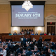 General view of the House Select Committee hearing to Investigate the January 6th Attack on the US Capitol, in the Cannon House Office Building on Capitol Hill in Washington, DC, on June 9, 2022.